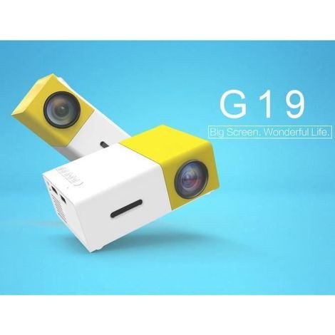 Filiyano – Projecteur BHH60817004 – goushoop1080P HD LED Home Multimedia Cinéma USB TV VGA SD HDMI Mini Projecteur BHH60817004 (1/4)