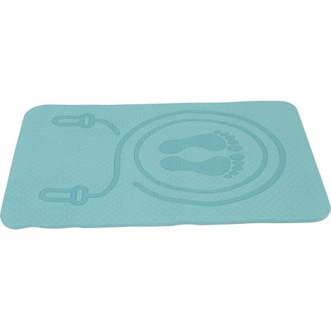 Jumping mat gymnastics mats gym mats work from home fitness skipping rope carpet impact cord indoor mats fitness mat for household rope mat for household thicken (1/5)