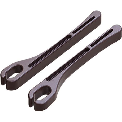 Sicherheitsschloss aus Edelstahl 304, Riegel mit Schrauben, 2er-Set für Türen, Schubladen und Schränke (1/5)
