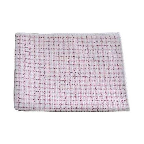 Torchon XL Microfibre Blanc et Rouge 50x78 cm - Colis de 50 - Concept Manufacturing