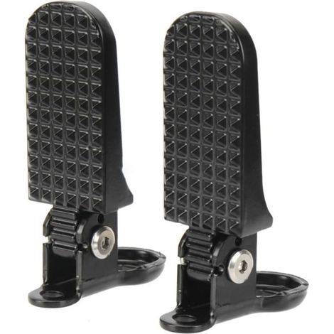 Repose-pieds arrière de vélo électrique facile à ranger, pédale légère et pliable (1/5)