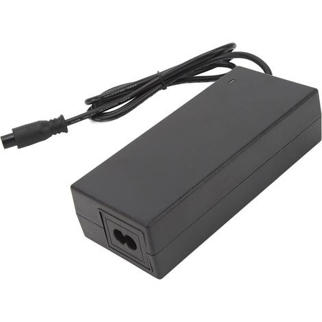Chargeur de batterie 36 V 2 A pour voiture électrique et scooter électrique (adaptateur secteur à 3 broches de 8 mm) (1/5)