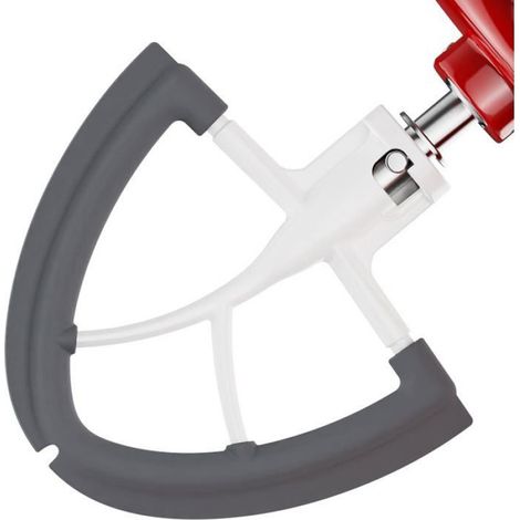 1 Batteur plat, bord flexible, nylon alimentaire, pour robot 4,5 à 5 pintes, cuisine maison (1/5)