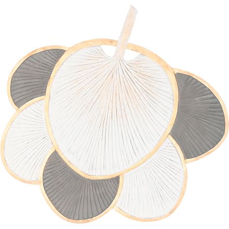 MDF -Wanddekoration 121x2x121 Grau Goldmaterial MDF Multicolor -Farbfamilie Wanddekorationen Details (1/3)