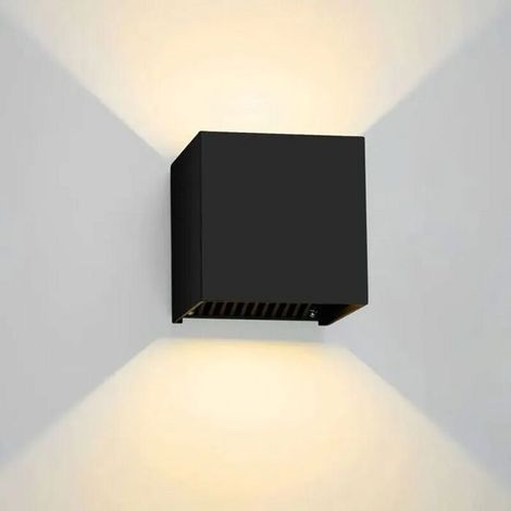 Applique murale extérieure LED étanche 10 W, angle de faisceau réglable, indice de protection IP65 (10 W, lumière blanc chaud) (1/5)