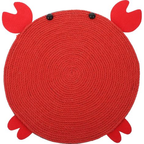 Griffoir Chat Sisal Forme de Crabe Coussin de Grattage Pratique pour (1/5)