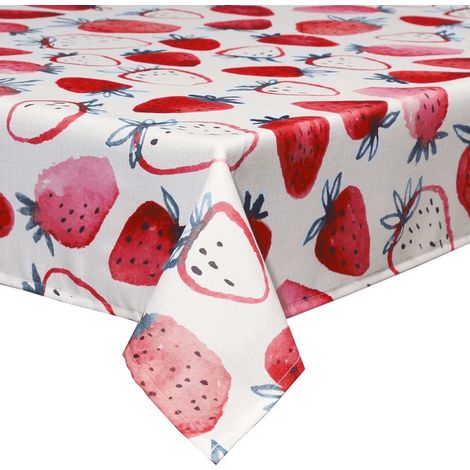 Tischdecke 140 x 240 cm Rot