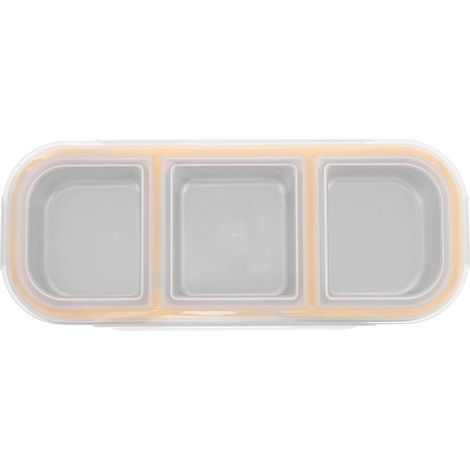 Boîte à lunch Bento légère en acier inoxydable avec plusieurs (1/5)