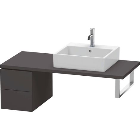 Duravit L-Cube élément bas pour console, 2 tiroirs,