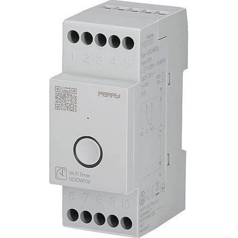 [GEBRAUCHT] B-Ware Wallair Wi Fi Timer Zeitschaltuhr Digital 230V AC Hutschienen Zeitschalter 1 St