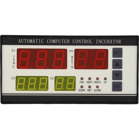 Incubateur automatique à commande informatique avec régulateur d'incubation des œufs, système de thermostat et capteur de température et d'humidité (1/5)