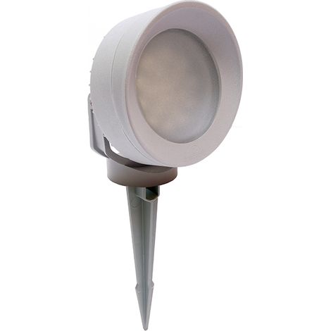 Pincho de exterior tommy 1xgx53 10w con pulsador cct (2colores) ip66 l.15,2xan.12,2xal.34cm gris (1/2)