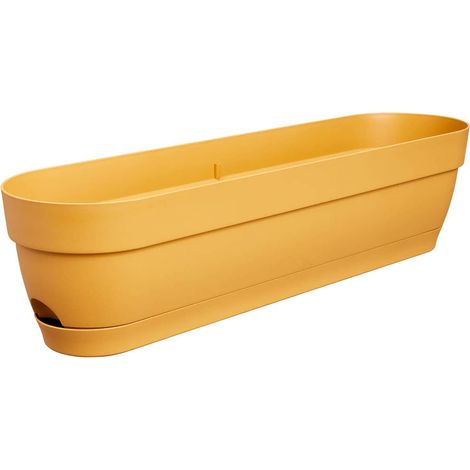 elho® Vibia campana Balkonkasten Honiggelb 70 cm - Kunststoff (1/5)