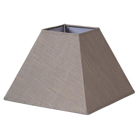 Pantalla piramide tenorio e27 lino gris 40dx18dx28h