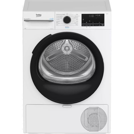 Secadora de ropa blanca con bomba de calor de 60 cm y 8 kg - D5H284930W - Beko - (1/5)