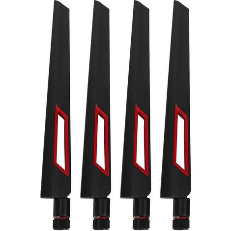 4 Stück 2,4 g/5 g WLAN-Antenne SMA interner Adapter für Ac68u Ac88u Ac66u 8dbi Wireless Lan/Wi-Fi-Router (1/5)