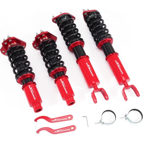 Coilovers Struts Shocks Suspension Kit For Honda Prelude BB 1992-1999 2000-2001 (1/5)