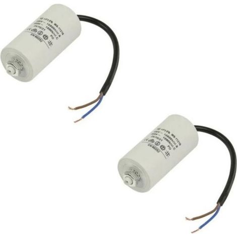 Pochette condensateur 6,3µF 450V BFT I100021-10002 (2pces) pour motorisation