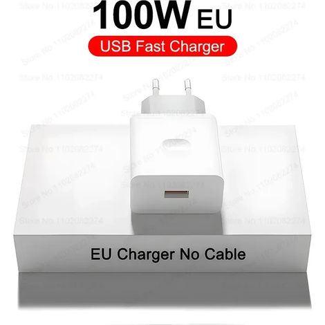 【BQ】Nouveau chargeur rapide SuperVOOC 100 W, adaptateur secteur pour OnePlus 13r, 12r, 12, 13, 11, 10, Ace et 5 Pro, chargeur USB Type-C (1/5)