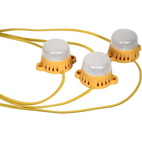 Lighthouse HI-22LED-B LED Festoon Lights 22M 10 Bulbs 110V L/HSLEDFESTL (1/3)