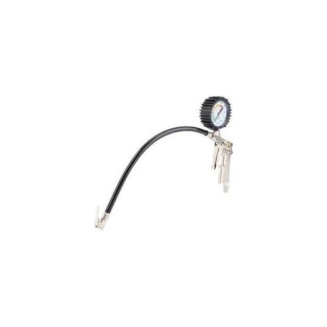 Manomètre de pression des pneus, pistolet gonfleur multifonction pour voitures, motos et camions, résistant à l'usure et à la rouille (1/5)
