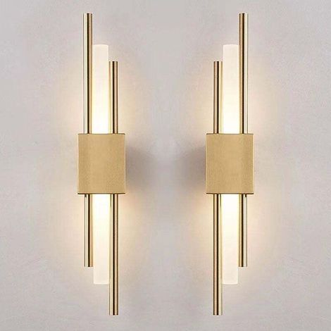 2PCS LED Wall Sconce Warm/Neutral/Cool White (3000K-6000K) – Designer Indoor Lighting – Long Bedside Lamp – LED Night Light