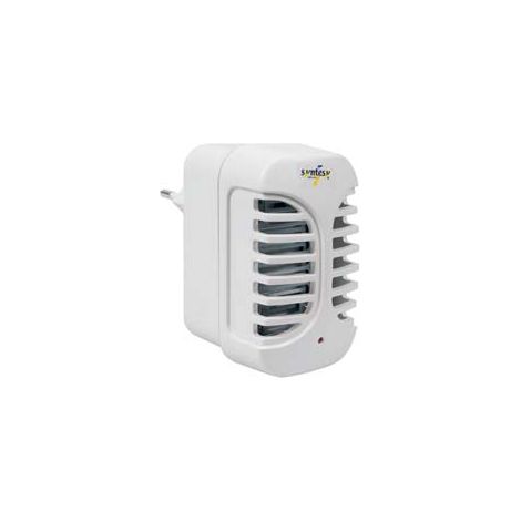STERMINATORE MINI CON LUCE A LED PER ZANZARE  mm.55x65x95h.    SYNTESY