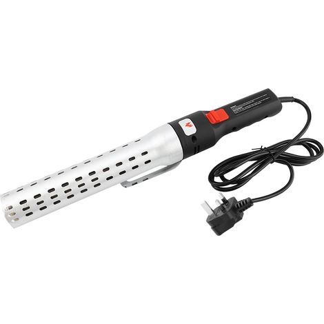 1 Allume-feu électrique en acier inoxydable pour barbecue, démarreur à charbon, prise UK 230V, accessoire BBQ (1/5)