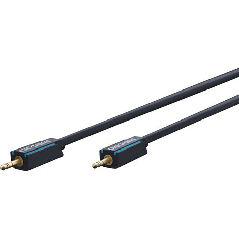 Clicktronic Casual MP3 - Cable de Audio (Clavijas de 3,5 mm, 10 m)
