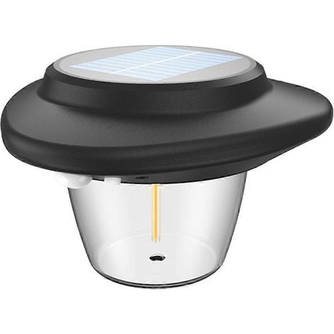 Wolfram-LED-Solarleuchte, intelligente Wandleuchte mit Sensor, wasserdicht, für Garten, Garage oder andere Außenbereiche (B) (1/5)