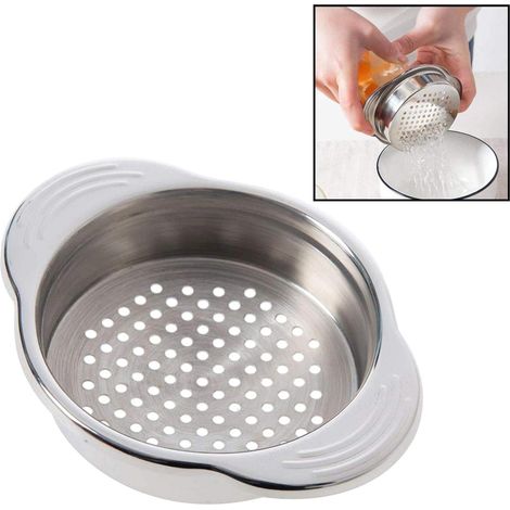 Filtre à huile à pression pour couvercle, passoire en acier inoxydable pour boîtes de conserve, thon (1/3)