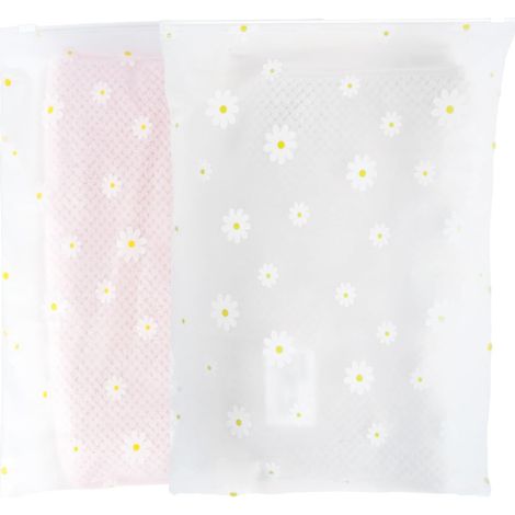 Holdfiturn 25Pcs Reusable Ziplock Bags,40 x 50cm Large Plastic Hospital Bags Travel Clothes Storage Bags Clear Seal Bags Waterproof Luggage Organiser or Clothes, Shoes, Cosmetics (1/5)