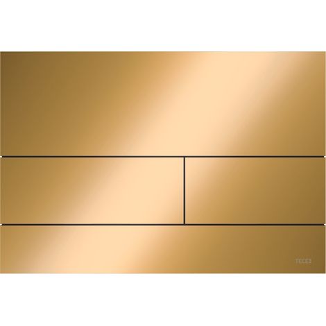 Tece TECEsquare - Commande de chasse d'eau, doré brillant 9240839 (1/3)