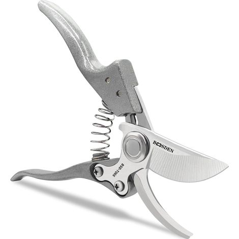 Pruning Shears, 20cm Rose Pruner, Pruning Shears with Sharp SK5 Steel Blades for Cutting Flowers, Pruning Plants, Bonsai, Fruit Picking (1/5)
