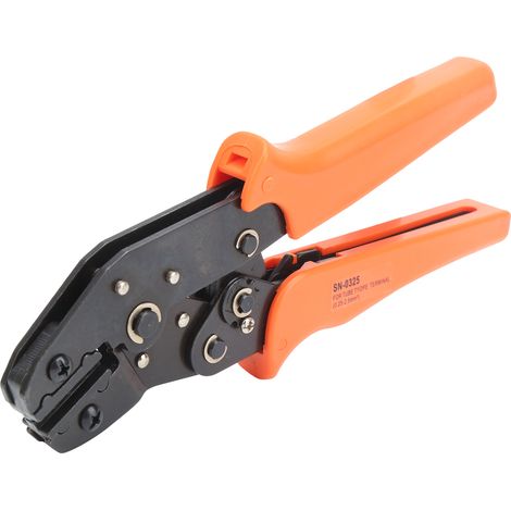 Dénudeur de câbles SN-0325, pince à sertir et à dénuder en acier haute carbone, outil d'électricien pour fils électriques (1/5)