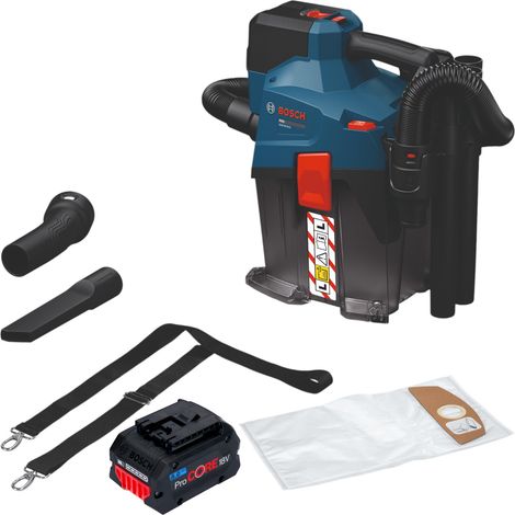 Bosch GAS 18V-6L S Akku Staubsauger 18 V 6 l Staubklasse L + 1x ProCORE Akku 8,0 Ah - ohne Ladegerät