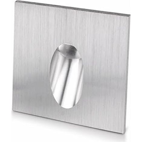 Bardusch-Downlight mural encastré carré à LED pour escaliers, véranda, allée 1W AC 100 245V (blanc froid) (1/5)