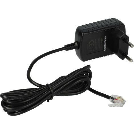 vhbw Netzteil kompatibel mit Siemens Euroset 5010, 5020, 5030, 5035, 5040 Festnetz-Telefon, Haustelefon (1/4)