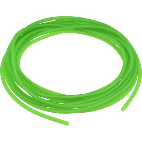 Latex Tubes 2mm ID Élastique Caoutchouc Tuyau Fluorescent Vert (1/5)