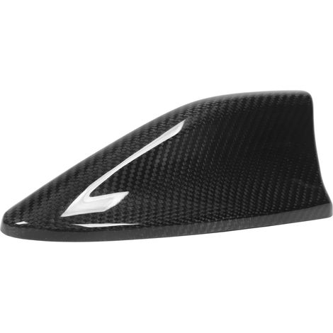 Dachantennenabdeckung aus glänzendem Carbonfaser-Außenmaterial mit Haifischflossenmuster, Ersatz für die obere Antennengehäusekappe des Subaru BRZ ab Baujahr 2022 (1/5)