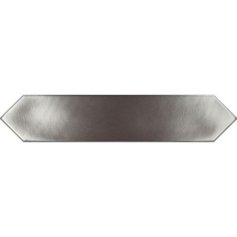 Carrelage mur faience forme navette 5x25 cm mate LANSE SILVER (vendu par boite de 0,50m2)