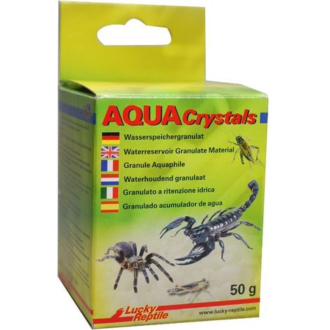 Lucky Reptile Aqua Crystals 50gr - granulato espandibile per l'immagazzinamento di acqua (1/3)