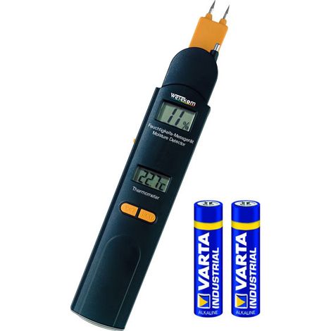 Feuchtigkeitsmesser 0-60% /Thermometer -10 bis +50°C (1/4)