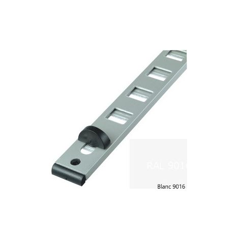 Grille intérieure 485 - Mortaise : 430X16 - Longueur : 475 - Teinte : Blanc 9016 - RENSON (1/3)
