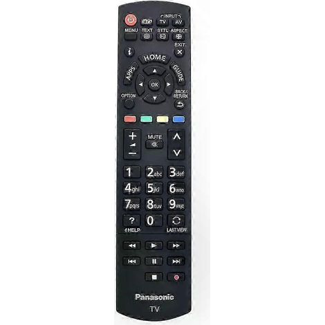 Télécommande pour téléviseurs LED, compatible avec les modèles TXL42ET60 et TXP50STW60. (1/5)