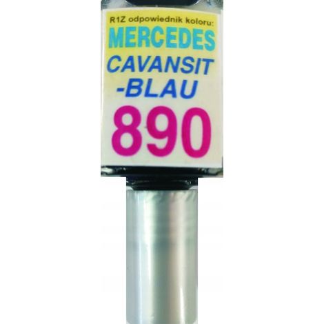 Mercedes 890 Cavansitblau Lackausbesserung für Kratzer (1/5)