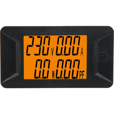 PZEM-028 Compteur Électrique Multifonction AC : Voltmètre, Ampèremètre 0100A/400V, Facteur de Puissance (Entrée 110-220V) (1/5)