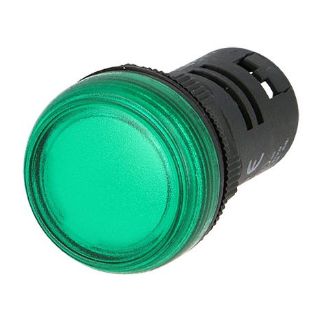 Voyant vert 24 V CA/CC (1/2)