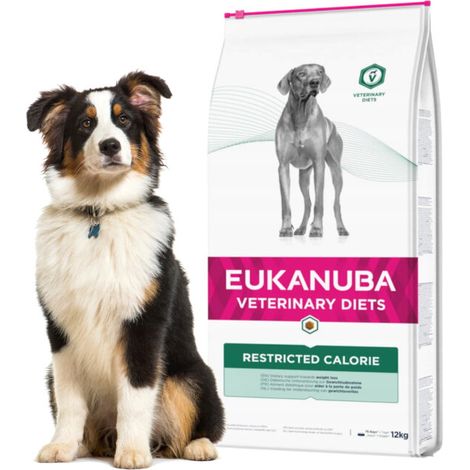 Eukanuba Veterinary Diets Alimento secco per cani a ridotto contenuto calorico, confezione da 12 kg