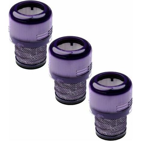 Kit de 3x Filtres d'aspirateur compatible avec Dyson V11 Outsize. V15 Detect Absolute aspirateur sans-fil - Filtre anti-saleté (1/3)